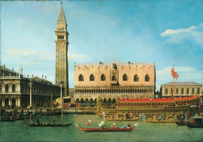 Il Bucintoro al Molo nel giorno dell